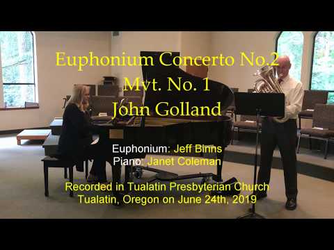 Euphonium Concerto No. 2 Mvt. 1 - John Golland