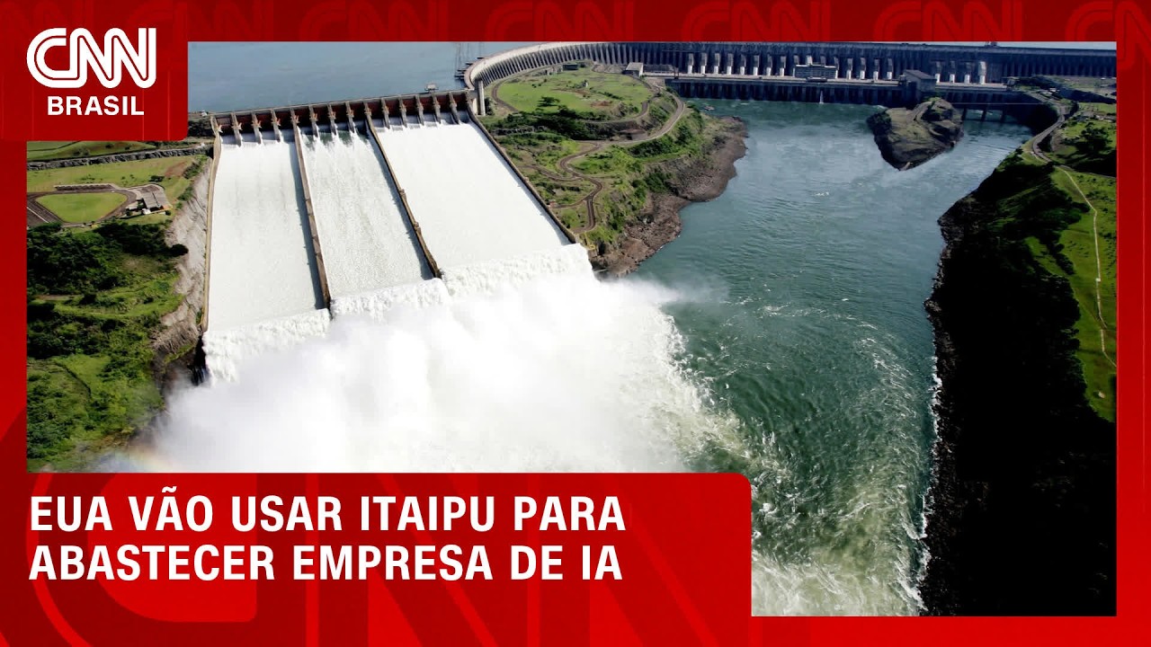 EUA anunciam acordo no Paraguai para usar energia Itaipu em projeto de IA | CNN PRIME TIME