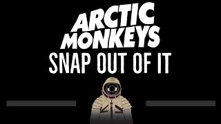 Arctic Monkeys • Snap Out Of It (CC) 🎤 [Karaoke] [Instrumental Lyrics]