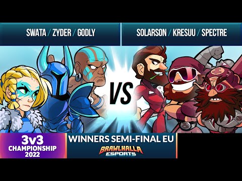 Swata, Zyder, & Godly vs Solarson, Kresuu, & Spectre - Winners Semi-Final  3v3 Championship 2022 EU