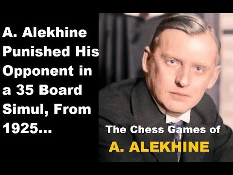 Sac and Mate: Alexander Alekhine vs A Stephan (1925) #4