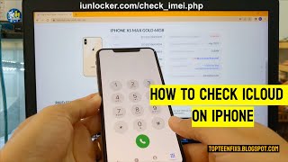 How to check iCloud on iPhone with IMEI
