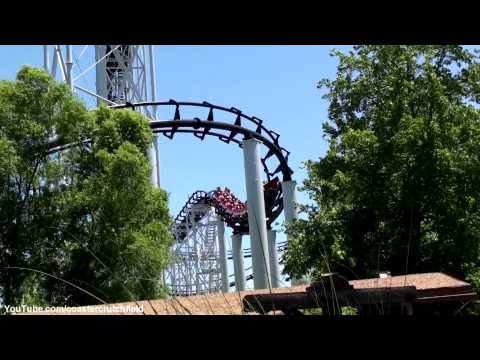 Off-ride footage of a Ninja train