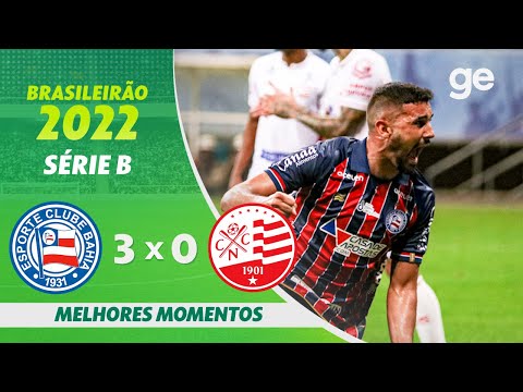 Gols e lances de Bahia x Náutico