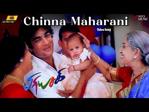 Chinna Maharani 4k Video Song | Priyasakhi | Madhavan | Sadha | Srinivas | Bharathwaj