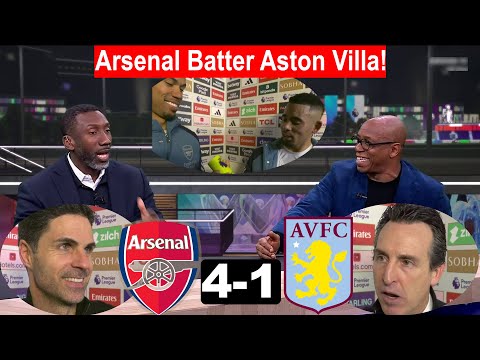 Arsenal vs Aston Villa 4-1 | Gunners'  Thumping Win; Big Statement? Post Match Analysis.