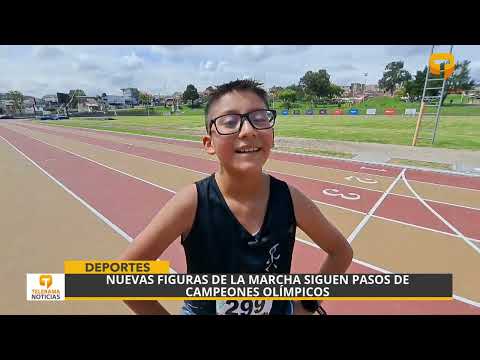 Nuevas figuras de la marcha siguen pasos de campeones olímpicos