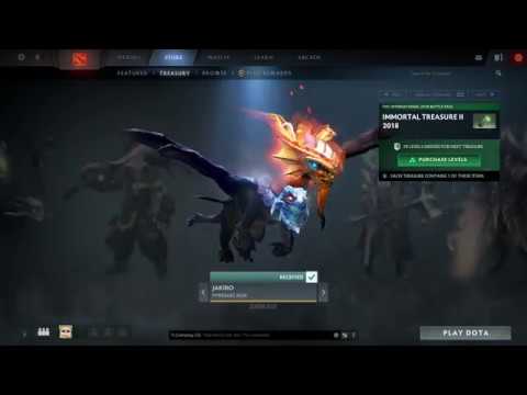 opening TI18 Immortal treasure 2