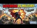 GTA 5 Enhanced Superman Mod 2026 Superman Vs Military Gtav Gta5 Superman Superhero