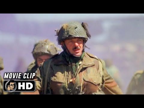 A BRIDGE TOO FAR Clip - "Paratroopers" (1977) Anthony Hopkins - WWII Movie