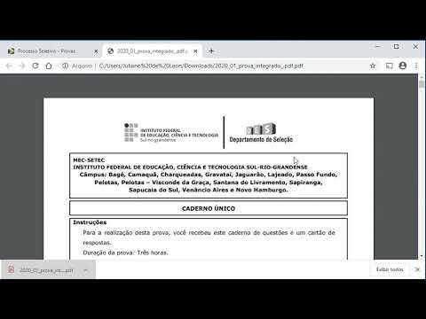 Como acessar provas antigas no site do IFSul
