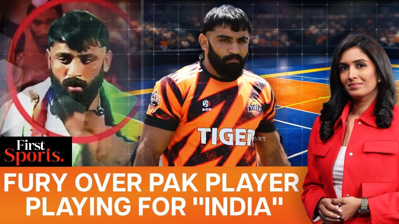 Pakistani Player Plays for "India", Sparks Backlash | First Sports With Rupha Ramani 
