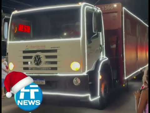 SÃO GOTARDO MG,  CARAVANA DA COCA-COLA,  NATAL 2025
