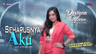 Download lagu DEVIANA SAFARA ft NEW MONATA | SEHARUSNYA AKU [LIVE CONCERT WAHANA MUSIK] mp3