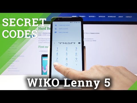 Useful Codes in WIKO Lenny 5 – Hidden Codes / Features