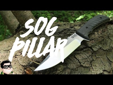 SOG Pillar Made in USA Knife Review