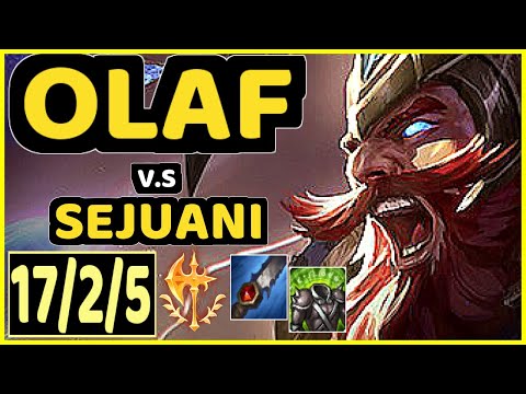 SELFMADE (OLAF) vs SEJUANI - 17/2/5 KDA JUNGLE CHALLENGER GAMEPLAY - EUW