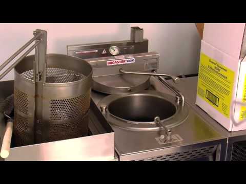 Broaster Pressure Fryer Operating, Cooking & Filtering