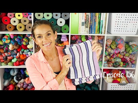 Pineapple Knits | Episode 156 | Handwoven dish towels finished!