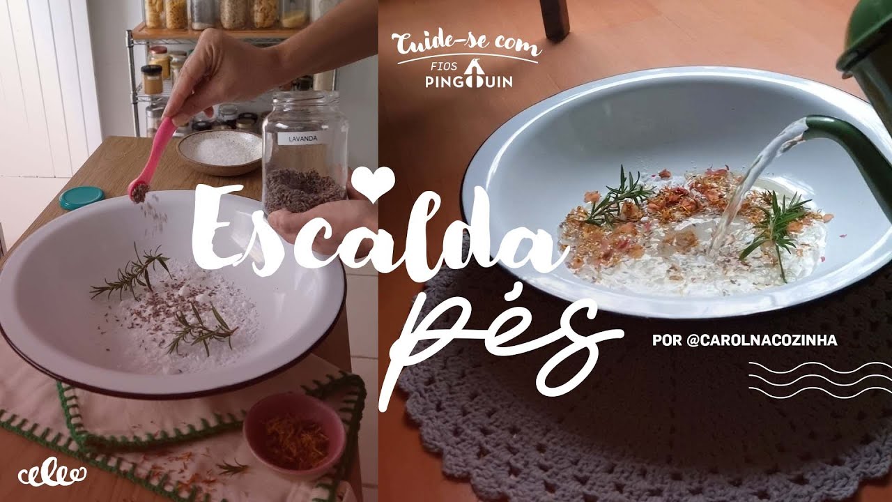ESCALDA PÉS por @carolnacozinha