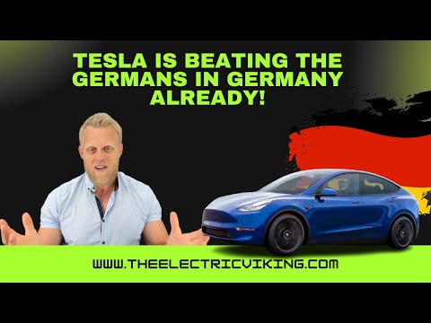 Tesla is BEATING the Germans in Germany ALREADY!