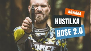 Hustilka FORCE HOSE 2.0 s hadičkou,černá