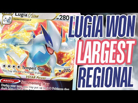 How did LUGIA VSTAR win the LARGEST REGIONAL in history?! [Pokemon TCG Online]