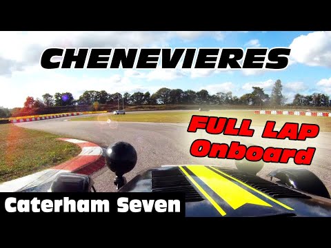 Circuit de Chenevieres Onboard | Caterham Seven | Trackday