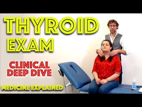 How to Perform A Thyroid Exam - Clinical Skills - Dr Gill