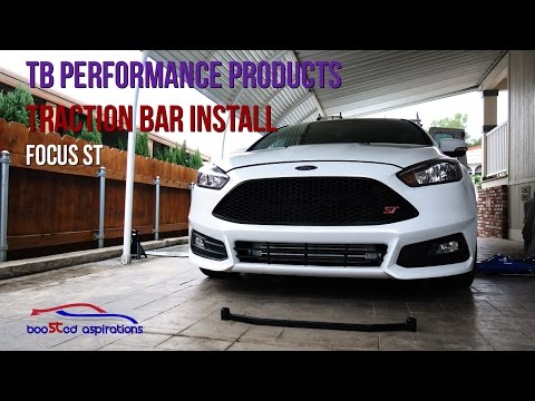 Traction Bar Install - The Struggle Is REAL | 2015 Focus ST