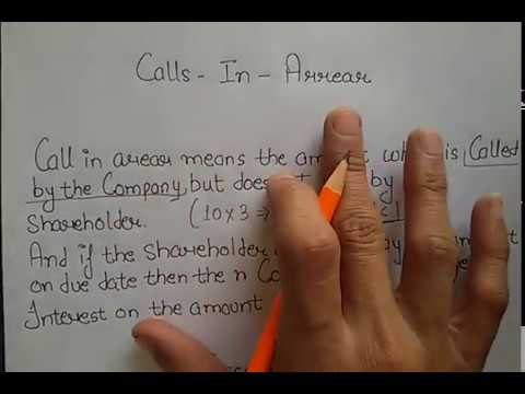 In Arrears How To Discuss