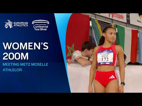 National Record! ⚡ Women’s 200m Race Replay | Meeting Metz Moselle Athlélor