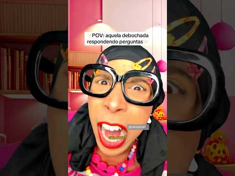 POV: aquela debochada respondendo perguntas (David Costa- @davidcstt_)