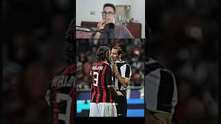 MALDINI COLOCANDO PRESSÃO NO CHIELINI (REACT) #shorts #futebol #react