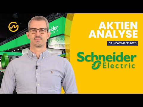 Schneider Electric Aktie 2025 // Energieeffizienz für Datencenter