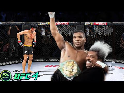 UFC4 Bruce Lee vs. Mike Tyson EA Sports UFC 4