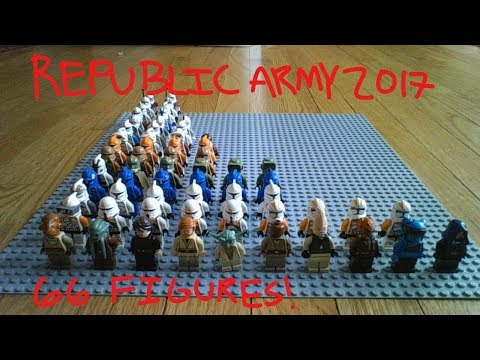 Lego Star Wars Republic Army 2017