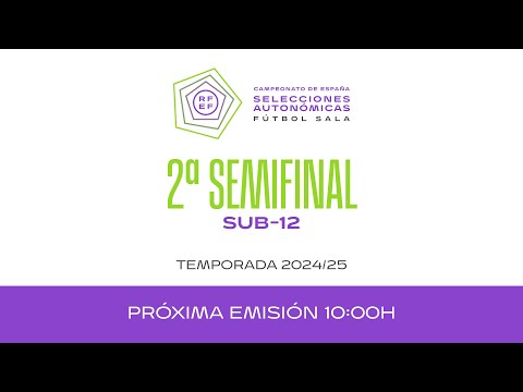 Cataluña 5–1 Baleares | Fútbol sala | Sub-12 femenina | 2º Semifinal, CESA | Temp 2024/25 I 🔴RFEF