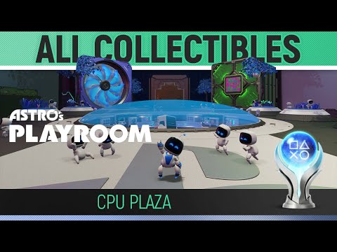 Astro's Playroom - All Puzzle Pieces & Artifact's 🏆 CPU Plaza - All Collectibles