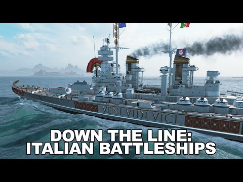 Down The Line: Italian Battleships