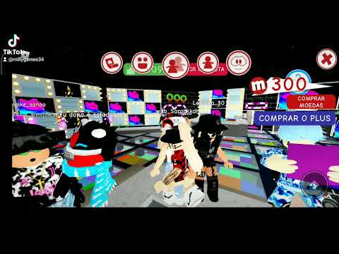 UMA DANCINHA COM OS AMIGOS NO ROBLOX