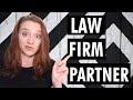 How To Make Partner At A Law Firm