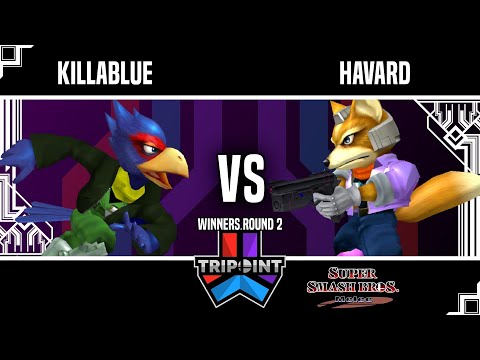 Tripoint Smash 199 - Winners Round 2 - Killablue(Falco) Vs. Havard(Fox)
