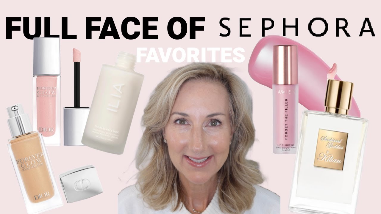 GET READY WITH ME USING A FULL FACE OF SEPHORA BEAUTY FAVORITES