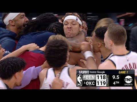 Final 2:54 INSANE GAME 1 ENDING Thunder vs Nuggets 🍿 | May 5, 2025