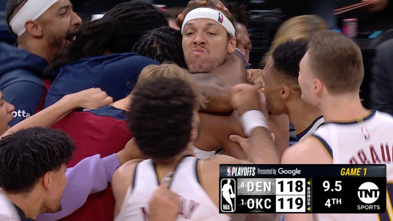 Final 2:54 INSANE GAME 1 ENDING Thunder vs Nuggets 🍿 | May 5, 2025