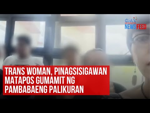 Trans woman, pinagsisigawan matapos gumamit ng pambabaeng palikuran GMA Integrated Newsfeed