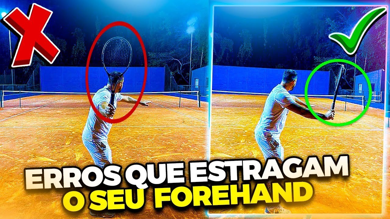 Top 6 Erros Que ESTRAGAM Seu Forehand no Tênis