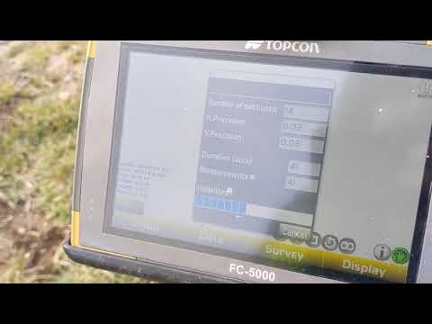 Creating a Known Base Position - Topcon Pocket 3D