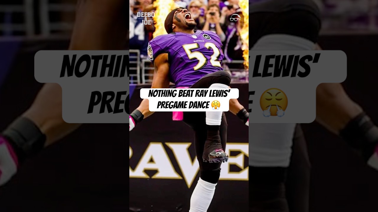 There was nothing like playing in Baltimore and seeing Ray Lewis do his pregame dance out the tunnel